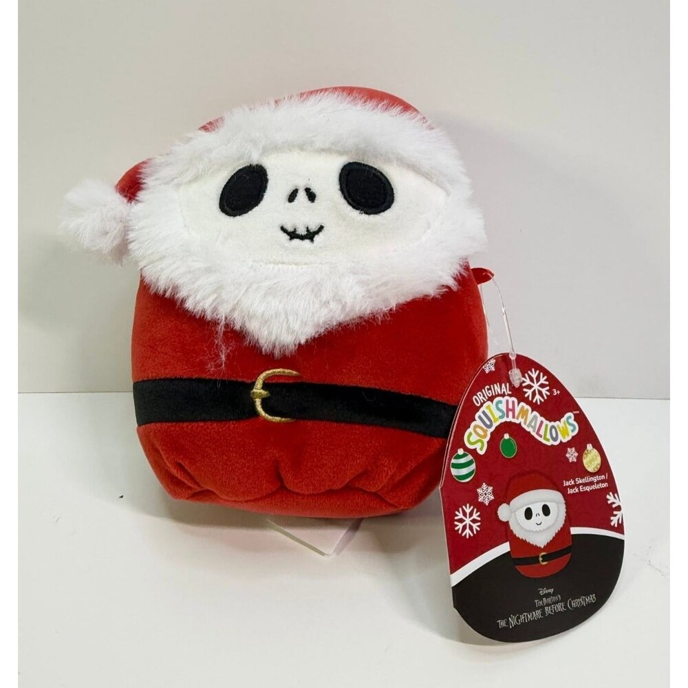 Disney Squishmallows Jack Skellington Santa Plush The Nightmare Before Christmas